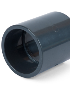 Muffe  50mm PVC ND16